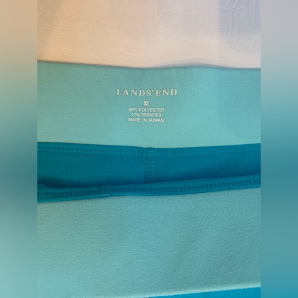 Lands End athletic tennis skirt women’s size XL, elastic shorts (T) - Picture 4 of 7